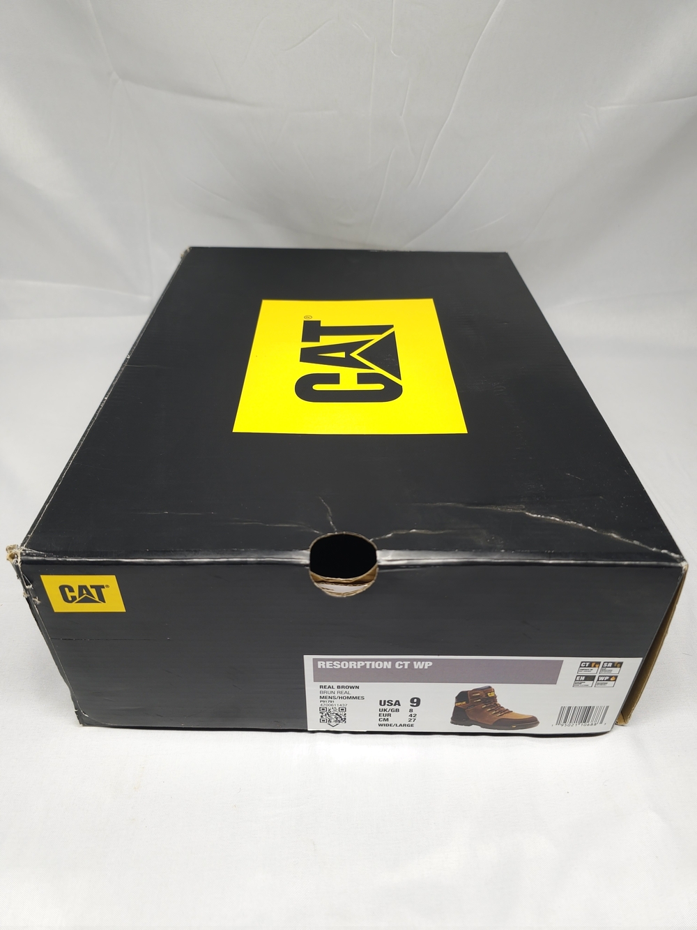 CAT Resorption CT WP Men's Brown Work Boots